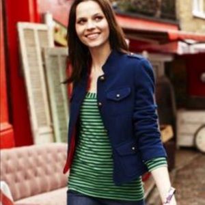 BODEN • military navy jacket • size 2